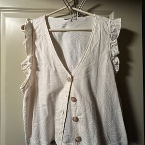 Madewell top/vest size 12